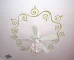  Ceiling Scrolling Design